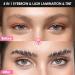Reddhoon 4 in 1 Eyebrow and Eyelash Perm with Black Dye Kit - Long-lasting Results for 6-8 Weeks | Safe & Easy Brow Lamination, Tinting, and Lash Lift at Home Salon - Buy Online on SooperMarket.com