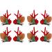Reindeer Antler Hair Pins Lightweight Christmas Hair Clips 4 Pairs Fashion for Christmas Party - Buy Online on SooperMarket.com