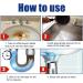 Sink Drain Cleaner Drain Cleaning - Cleaner Hair Clog Remover Drain Unblocker Sink Unblocker Clog Remover Bathroom Cleaner Sink Cleaner For Clogged (1PC) - Buy Online on SooperMarket.com