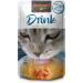 Leonardo Drink Salmon 20x40g Multipack | Cereal-Free Meat Broth with Strips of Meat | Premium Supplementary Cat Feed - Buy Online on SooperMarket.com