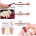 Nail Polish Nail Varnish Pink White Glitter 3 -in-1 Nail Polish Quick Dry Breathable French Manicure Nude Natural Elegant Non-toxic No UV Needed Nail Polishes for Woman Home DIY Nail Art Gift - Buy Online on SooperMarket.com
