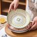 Dinnerware Dishes Plates 4pc Dinner Plate Simple Romantic Cream Ceramic Embossed Afternoon Tea Home Dessert Plate Fruit Plate Bread Plate for Kitchen Restaurant Banquet Kitchen Decoration Dinner Resta - Buy Online on SooperMarket.com