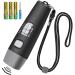 Electronic pipe electronic hand pipe for referee handheld sports pipe adjustable loud hand whistle with electronic pipe with 3 volumes and 3 tones for sports lessons black
