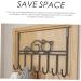 KOMBIUDA Wrought Iron Door Hook Coat Hangers Back Door Iron Hook Door Mount Coat Hook Cartoon Plate - Buy Online on SooperMarket.com