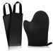 WLLHYF Self Tanning Mitt Applicator kit  Lotion Applicator For Back  Face Fake Tan Mitten  Ultra Soft Streak Free Reusable Tanning Glove for Self Tan (Black)