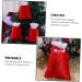 OFFSCH 8pcs Christmas Plush Bag Decor Xmas Present Bags Candy Storage Pouch Christmas Tree Pendant - Buy Online on SooperMarket.com