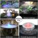 PAIDUOJI Color Changing LED Lights for Water Features - Fountain Pond & Fogger Humidifier with Adapter (White) - Buy Online on SooperMarket.com