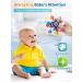 KMMIFF FOOTE BAY Silicone BPA-Free Teether Ball - Soft Dental Aid for Babies 3 Months+ | Relax & Stimulate with Safe Baby Toys in Dark Blue - Buy Online on SooperMarket.com