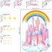 DECOWALL SG-2207 Rainbow Castle Quote Wall Stickers - Fairy Tale Dreams Decals for Kids Girls Nursery - Removable Art Decor - Buy Online on SooperMarket.com