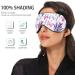 Haskirky Light Blocking Eye Mask for Adults - Adjustable & Breathable for Travel, Yoga, Meditation - Lavender scented for Deep Sleep - Buy Online on SooperMarket.com
