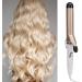 32mm Hair Curling Iron Professional Portable Hair Curler Iron Wand for Styling Ceramic Prevent Scald Negative Ion Hair Curler Wand for Short Medium and Long Hair(#2) - Buy Online on SooperMarket.com