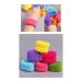 12 Pack Terry Cloth Cotton Elastic Hair Scrunchies - Seamless Hair Ties for Women and Girls - Buy Online on SooperMarket.com