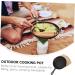 Frying Pan Japanese Frying Pot Outdoor Cooker Breakfast Griddle BBQ Grill Pan Iron Skillet Frying Pan Cooking Utensils Pan Camping Pots Mini Pan Japan (Color : 14cm Size : 24X15.5X3CM) 24X15.5X3CM 14cm - Buy Online on SooperMarket.com