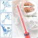 Nuanchu 2 Pieces Pet Pill Plunger Popper for Small Cats Dogs Pill Gun Dispenser Shooter Pet Piller Soft Tip Tablet Syringe Pusher Animal Medicine Feeder for Feeding Accessories (Red Green) - Buy Online on SooperMarket.com