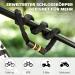 Buy Hongyea 4-Digit Combination Bicycle Lock | 100cm Steel Chain for Maximum Security - Ideal for Motorcycles & Kids' Bikes - Buy Online on SooperMarket.com