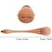 3-Piece Large Powder Mineral Brushes Set - Soft Fluffy Kabuki Foundation & Blush Brushes for Daily Makeup - Colorful Nail Design Dust Brushes - Buy Online on SooperMarket.com