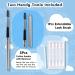 KevKev Lash Bond and Seal - Waterproof Eyelash Glue for Lash Clusters 72-Hour Strong Hold 10ml Black with Remover Swabs - Buy Online on SooperMarket.com