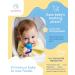 Gedebey Baby Fruit Feeder Pacifier Set - 3 Pack | Silicone Pacifiers & Feeding Spoon Combo | Frozen Fruit Teether & Forage Feeder | Pink Baby Food Accessories - Buy Online on SooperMarket.com