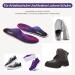 3angni Orthopedic Insoles for Flat Feet - Heel Spur & Plantar Fasciitis Relief | EU Size 47-48 | Unisex Comfort Shoe Insoles - Buy Online on SooperMarket.com