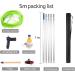 photovoltaic cleaner window cleaning pole 5m-12m Window Cleaning Telescopic Pole Water Fed Extendable Brush Suitable for Cleaner Conservatory Roof Photovoltaic Panel Cleaning Photovoltaic Pa 30cm Brush 8m Pole - Buy Online on SooperMarket.com