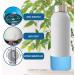 Heat Resistant Silicone Cup Sleeve Set Slip Straw Cap Water Bottle Boots Silicone Straw Cover Friendly Cup Accessories for Home Office Travel Travel - Buy Online on SooperMarket.com