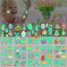 Easter Glow Temporary Tattoos - 73 Luminous Bunny Designs for Kids | Rabbit, Carrot, Eggs, Chick | Fun Party Favors - Buy Online on SooperMarket.com