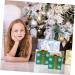 Cabilock Box Shop Decoration Decorative Wall Basket Showcase Adornment Christmas Bag Green 15.00X15.00X15.00CM - Buy Online on SooperMarket.com