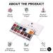 FX Alcohol-Activated 12 Colors Makeup Palette | Highly Pigmented Professional Makeup for Stage Film Costumes & Cosplay - Buy Online on SooperMarket.com