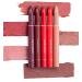 6Pcs HANDAIYAN Rotating Matte Lip Crayon Set B with Built-In Sharpener - Buy Online on SooperMarket.com
