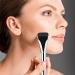 Irikdescia Flat Foundation Brush for Liquid Makeup Fishtail Shape Ultra Thin Makeup Brush Angled Liquid Foundation Brush for Liquid Creamy Concealer Brush - Buy Online on SooperMarket.com