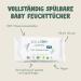 Eco by Naty Flushing Baby Wet Wipes - 100% Compostable Chemical-Free & Hypoallergenic | Safe for Sensitive Skin | 12 Pack (672 Wipes) - Buy Online on SooperMarket.com