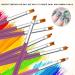 MWOOT 8-Piece Nail Brush Set | Gel Nail Art Pen & Liner Kit for Ombre Gradient Designs | Professional Nail Art Tools for Stunning Nails - Buy Online on SooperMarket.com