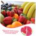 Warmhm 1 Set Fruit Slices Ornament for Kids Fake Dragon Fruit Fake Pitaya Fake Watermelon Slices Watermelon Decorations Pitaya Slice Ornament Soft Pvc Artificial Child Fake Fruit - Buy Online on SooperMarket.com