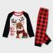 PatPat Family Matching Christmas Pajamas Set - Tree Snowflake & Letters Print Sleepwear in Red/Black | Kids 3-4 Years - Buy Online on SooperMarket.com