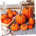 Warmhm 8pcs Halloween Decor Home Decor Autumn Decor Artificial Pumpkins Decor Photo Props Fall Photo Shoot Props Simulation Pumpkin Decor Scene Layout Adorn Ornaments Foam Cupboard - Buy Online on SooperMarket.com