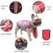 iChoue Dog Lifejacket for Medium Dogs - Red Swimming Vest for Bulldogs and Pitbulls - Buy Online on SooperMarket.com
