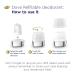 Dove Deodorant Refills Refill Kit 0% Aluminum Cucumber & Green Tea Aluminum Free Deodorant 1.13 oz Cucumber Green Tea 1.13 Ounce (Pack of 1) - Buy Online on SooperMarket.com