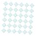 NOLITOY 100pcs Makeup Hand Palette Adhesive Tape Medical Nail Accessories Waterproof Adhesive Tape Cosmetic Accessories Makeup Plate Makeup Brush Disposable Paper Supplies White