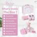 Baby Box Shop Newborn Baby Girl Gifts - 7 Essentials for Baby Girl Hamper | Baby Shower & Welcome Gifts | Pink New Born Baby Gifts - Buy Online on SooperMarket.com