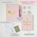 Rayne Baby Princess Memory Book Kit | Baby Journal Scrapbook with Keepsake Box, Pouches & Boho Milestone Stickers | Girl Baby Album | Perfect Princess Baby Gift - Buy Online on SooperMarket.com