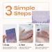 FOMIN Antibacterial Jasmine Paper Soap Sheets - 100 Travel Sheets - Dissolvable & Portable Mini Soap for Camping - Single Pack - Buy Online on SooperMarket.com