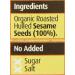 Meridian Organic Light Tahini 6 x 270g - Premium Quality Sesame Seed Paste - Buy Online on SooperMarket.com