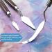 8 Pack Stainless Steel Painting Knife Set with Wood Handle - Professional Palette Knives Spatula for Oil Paint Canvas Artists Beginners - Buy Online on SooperMarket.com