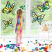 9-Piece Butterfly Suncatcher Craft Kit with 12 Colors Tissue Paper - Kid-Friendly DIY Window Art & Party Favors - Buy Online on SooperMarket.com