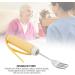 Flexible Disabled Spoon Stainless Steel Removable Adaptive Elder Feeding Utensils Eating Aids Spoon Fork for Parkinson Arthritis MS Hand Tremors Handicapped (Fork) - Buy Online on SooperMarket.com