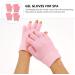 Beaupretty Gel Gloves Moisturizing Half Finger Spa Gloves for Dry Hands | Pink Hand-Cracked Lotion Gloves - Buy Online on SooperMarket.com