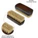 PATIKIL Bristle Shoes Brush Handheld Polish Daubers for Leather Boots Cloth Brown - Buy Online on SooperMarket.com