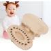 Hippo Shaped Baby Tooth Fairy Box - Keepsake Organizer for Lost Teeth - English Words Baby Shower Gift - Buy Online on SooperMarket.com