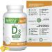 Benemax Vitamin D3 2500 IU For Healthy Bones Teeth and Helps Prevent Vitamin D Deficiency Plant Based & Vegan 360 Day Supply - Buy Online on SooperMarket.com
