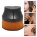 Buy Foundation Brush for Liquid Makeup | Heart Shaped Blending & Buffing Tool for Flawless Finish - Ideal for Self Tanner & Mineral Powder - Buy Online on SooperMarket.com